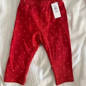 NWT BabyGap Polka Dot Leggings